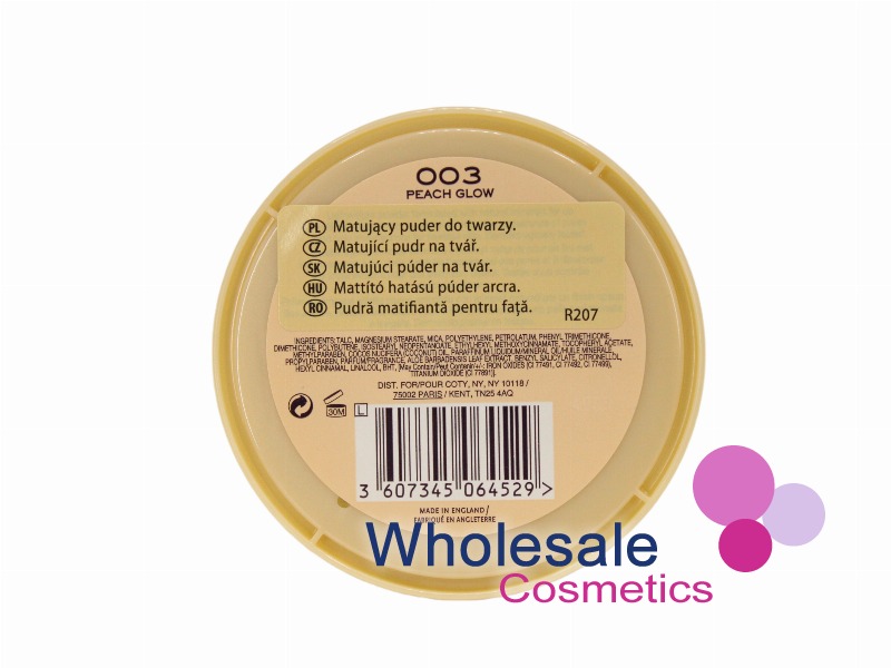 6 x Rimmel Stay Matte Pressed Powder Foundation - 003 PEACH GLOW
